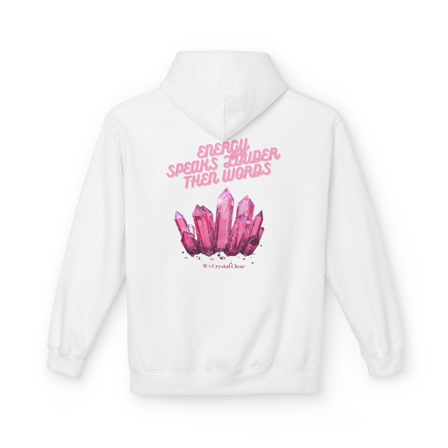 Energy Speaks Louder Than Words Hoodie