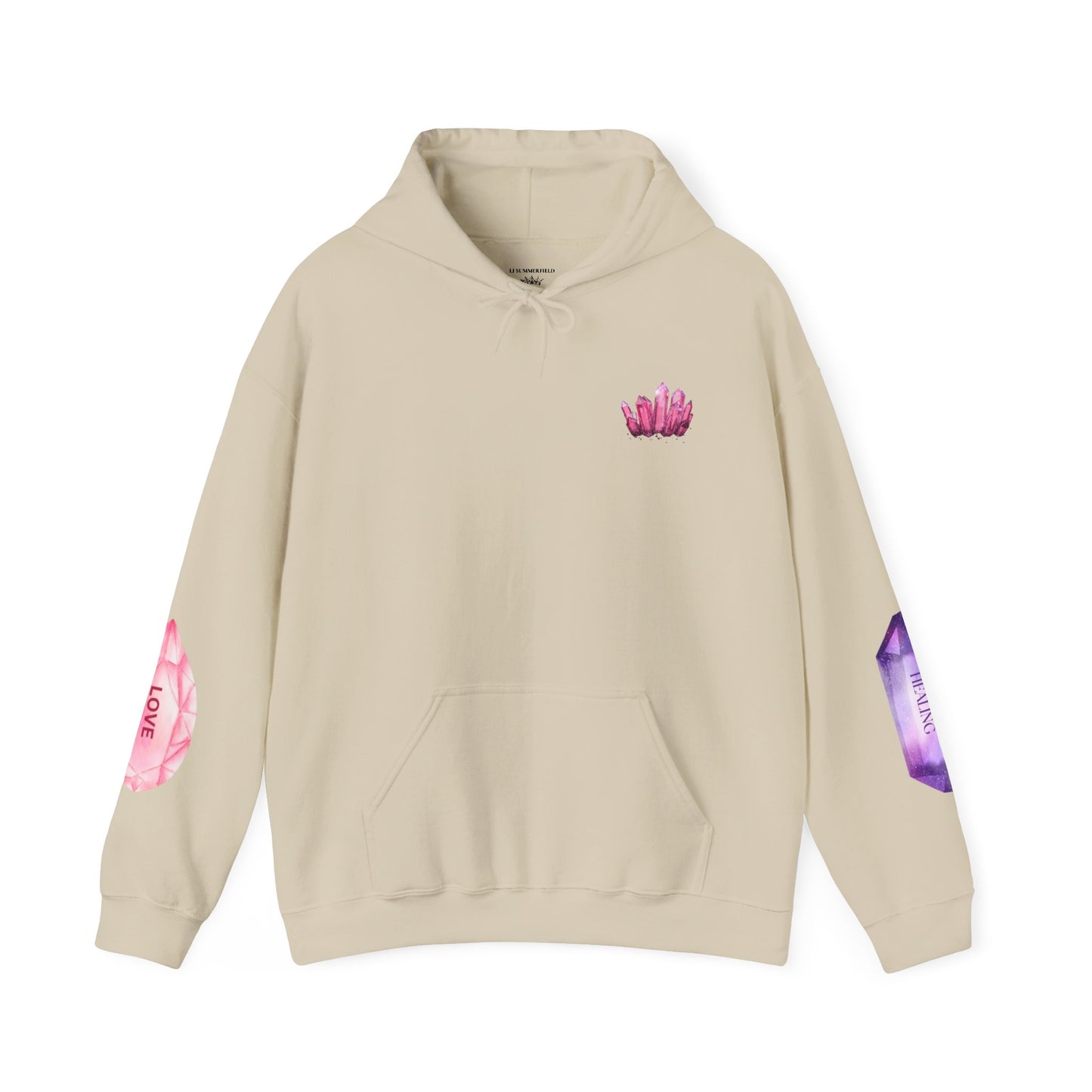 Crystal Energy Unisex Hoodie - The Crystal Collection