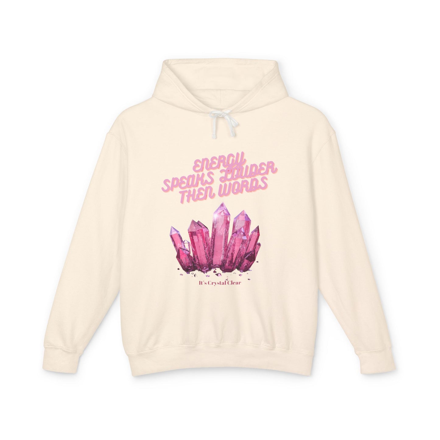 Energy Speaks Louder Then Words Hoodie