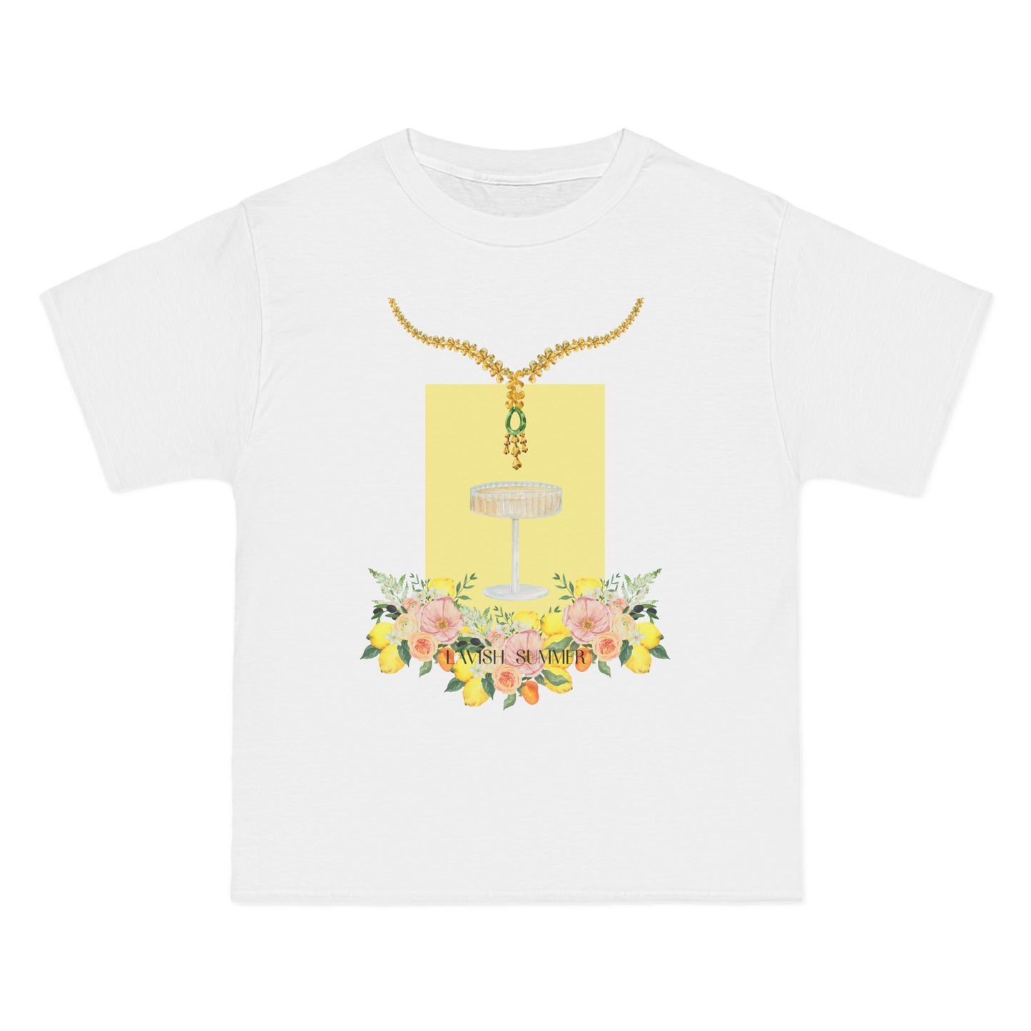 LAVISH Lemon Champagne T-Shirt