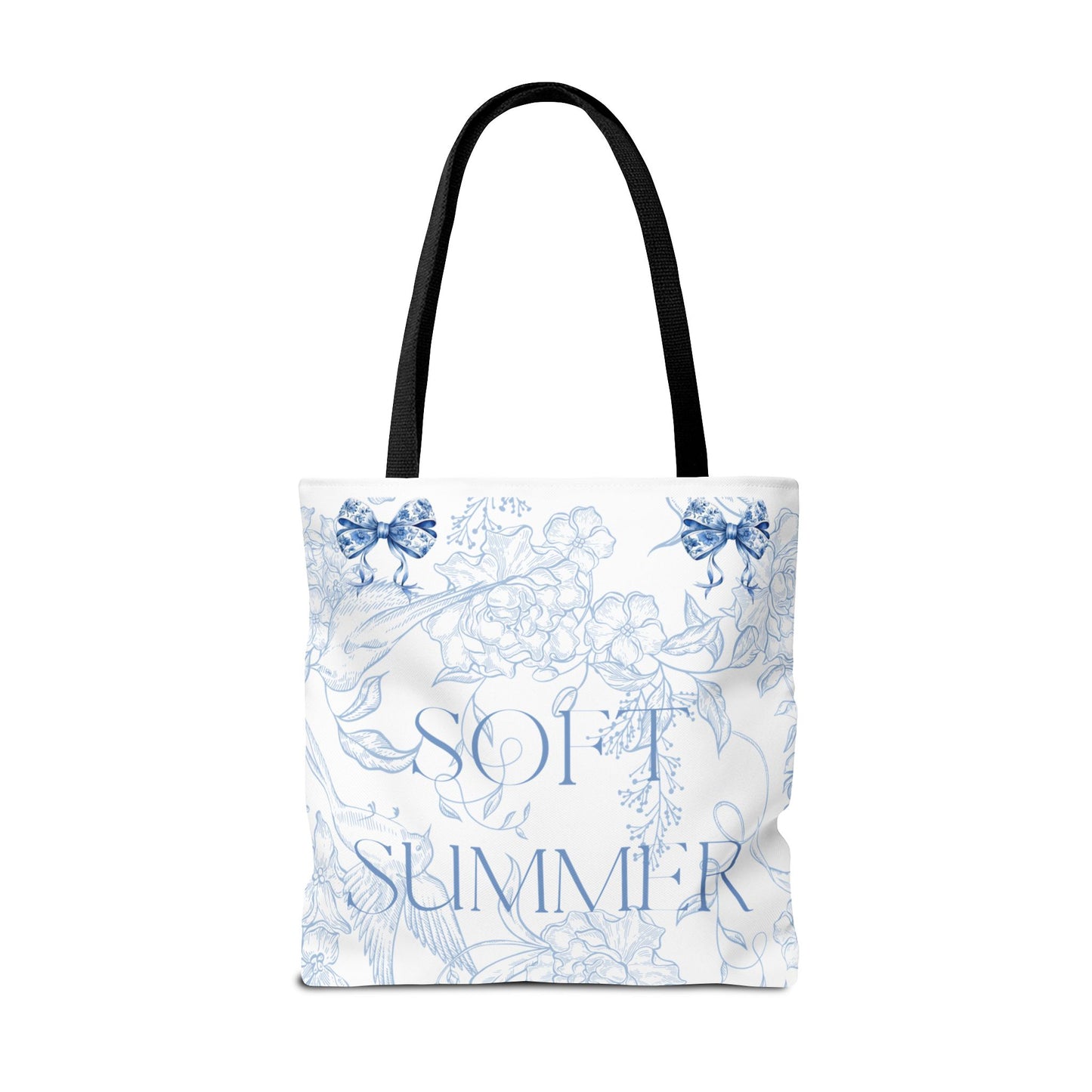 Soft Summer Floral Tote Bag - Stylish & Functional for Any Occasion