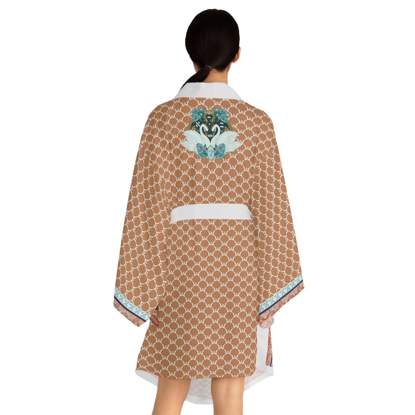 Swans Kimono Robe