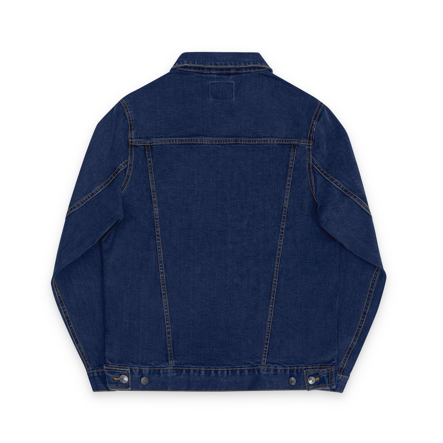 Embroidered Unisex Denim Jacket - 'Wear Your Heart' Casual Outerwear