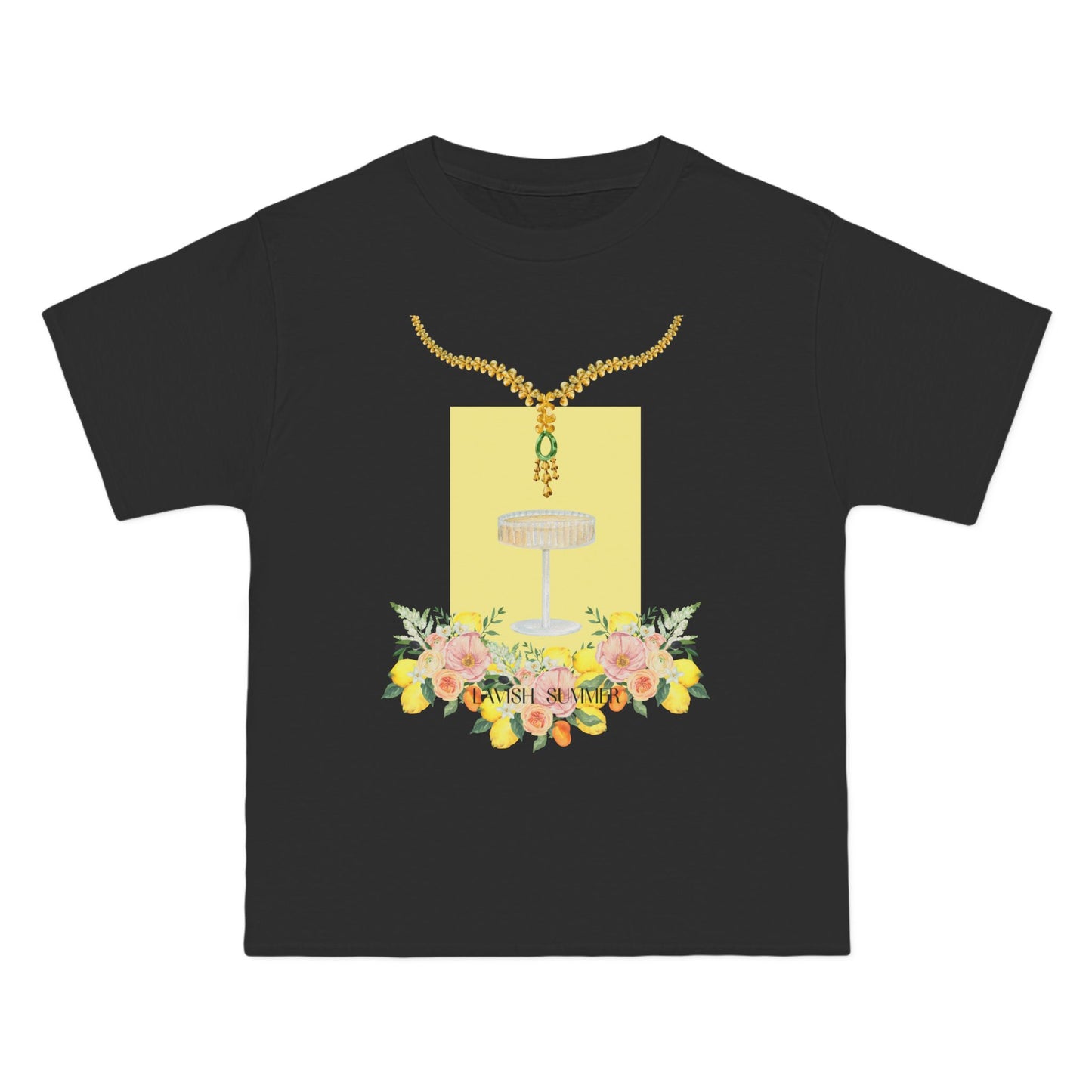 LAVISH Lemon Champagne T-Shirt