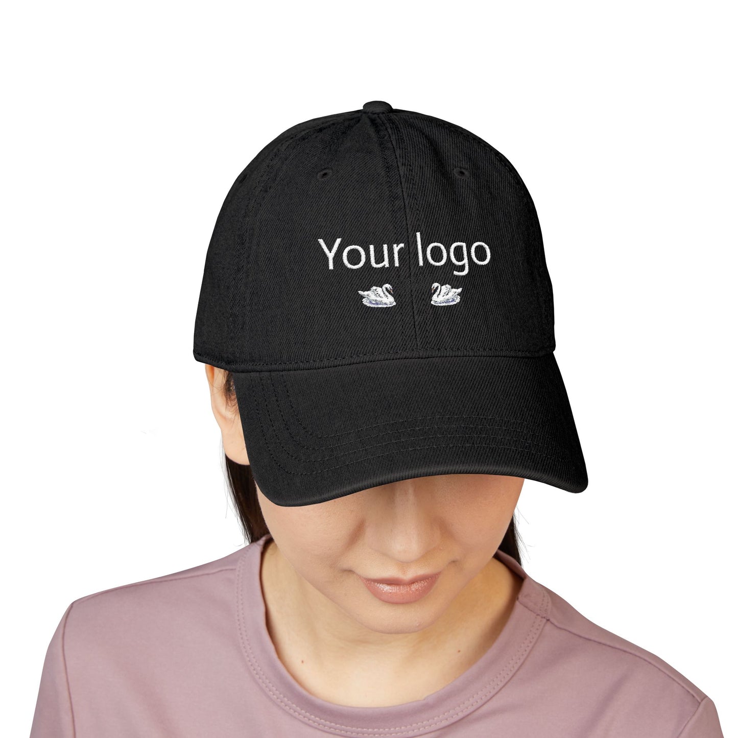 Custom Embroidered Denim Hat | Trendy Adjustable Cap for Everyday Wear, Fashion Accessory, Gift for Him/Her, Personalized Headwear