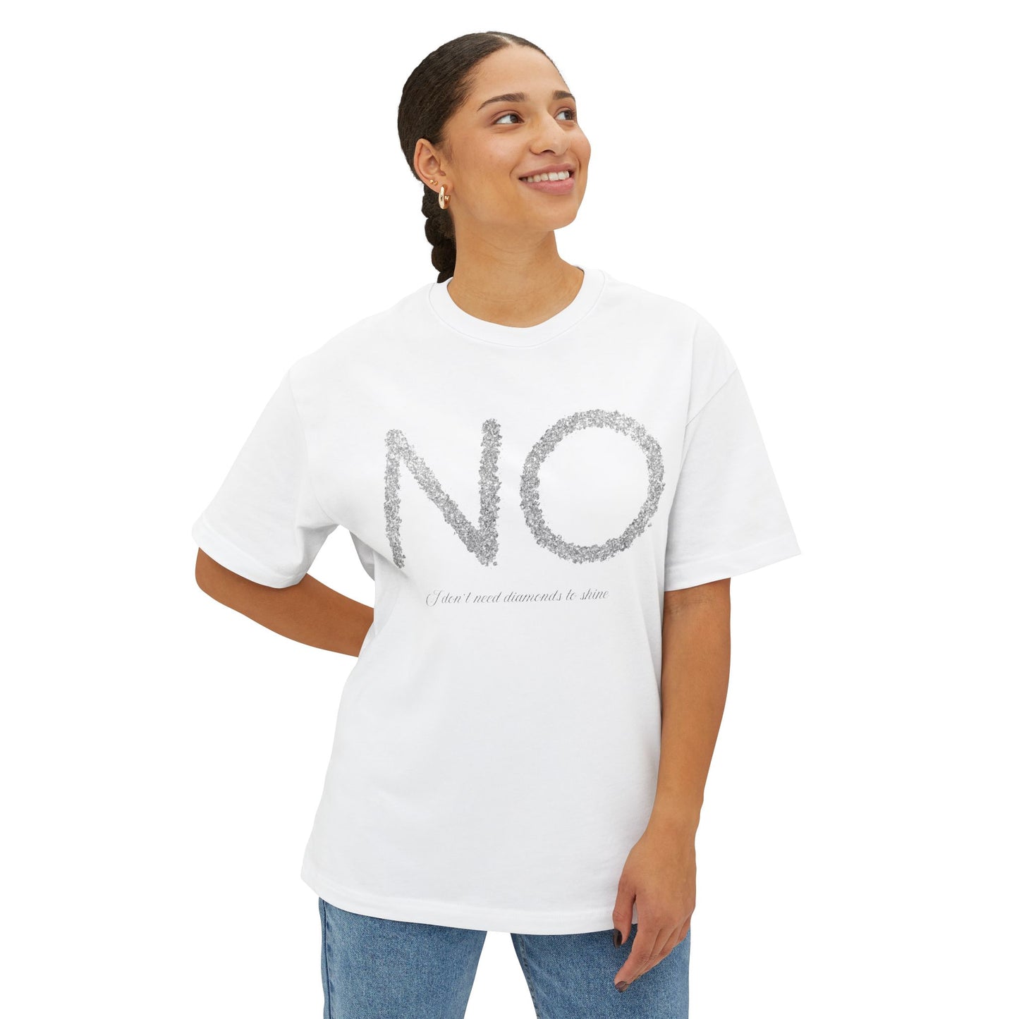 'I don't need diamonds' T