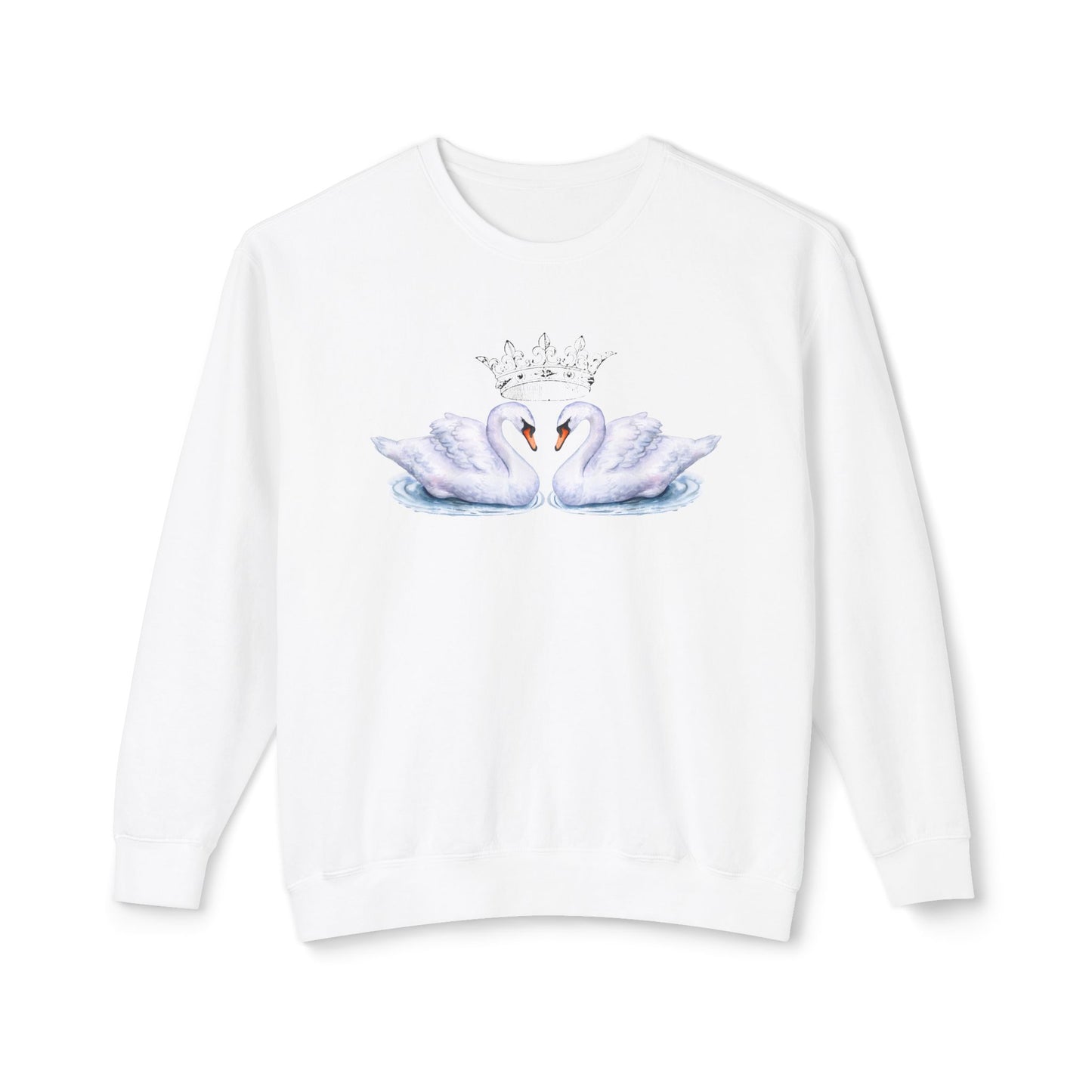 Elegant Swan Quote Sweatshirt - Soft & Strong Lightweight Crewneck