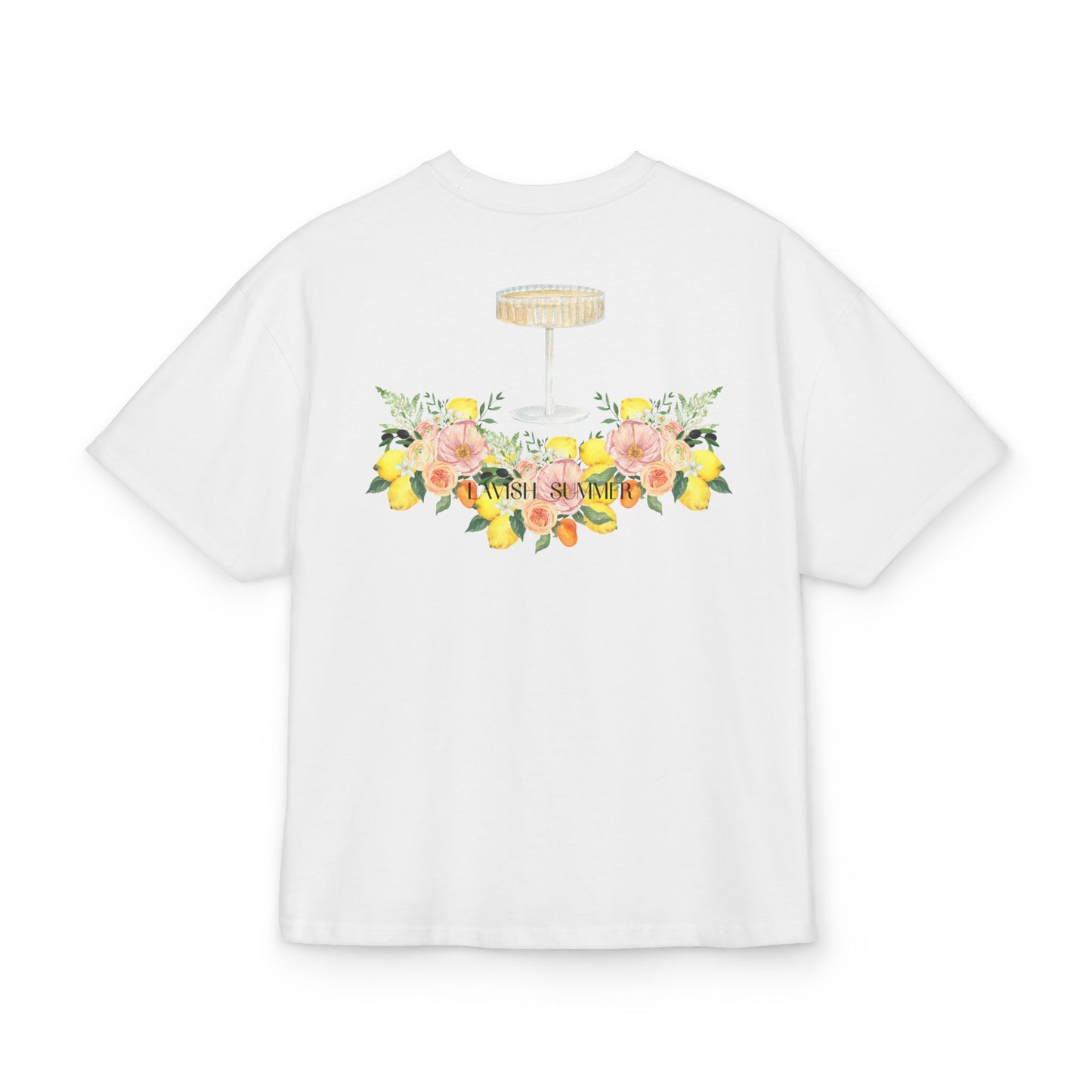 Lavish Lemon Champagne - Box Tee