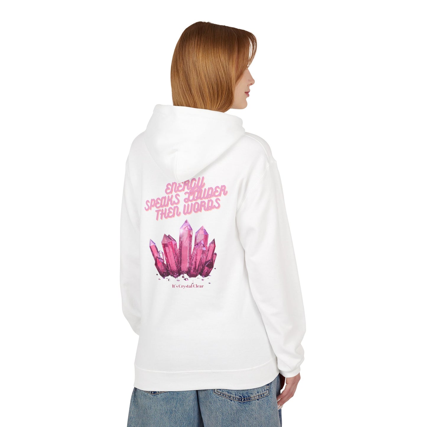 Energy Speaks Louder Than Words Hoodie