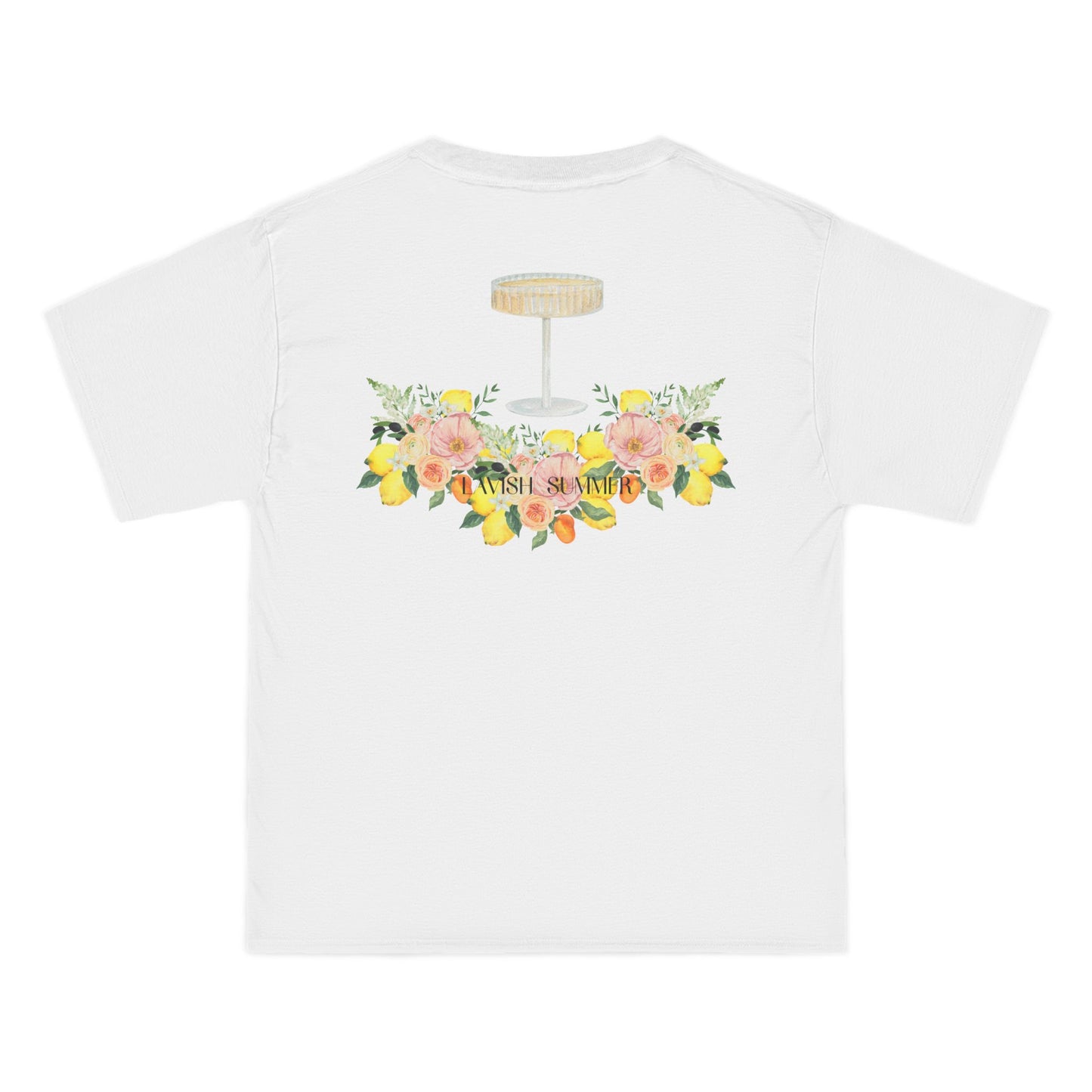 LAVISH Lemon Champagne T-Shirt