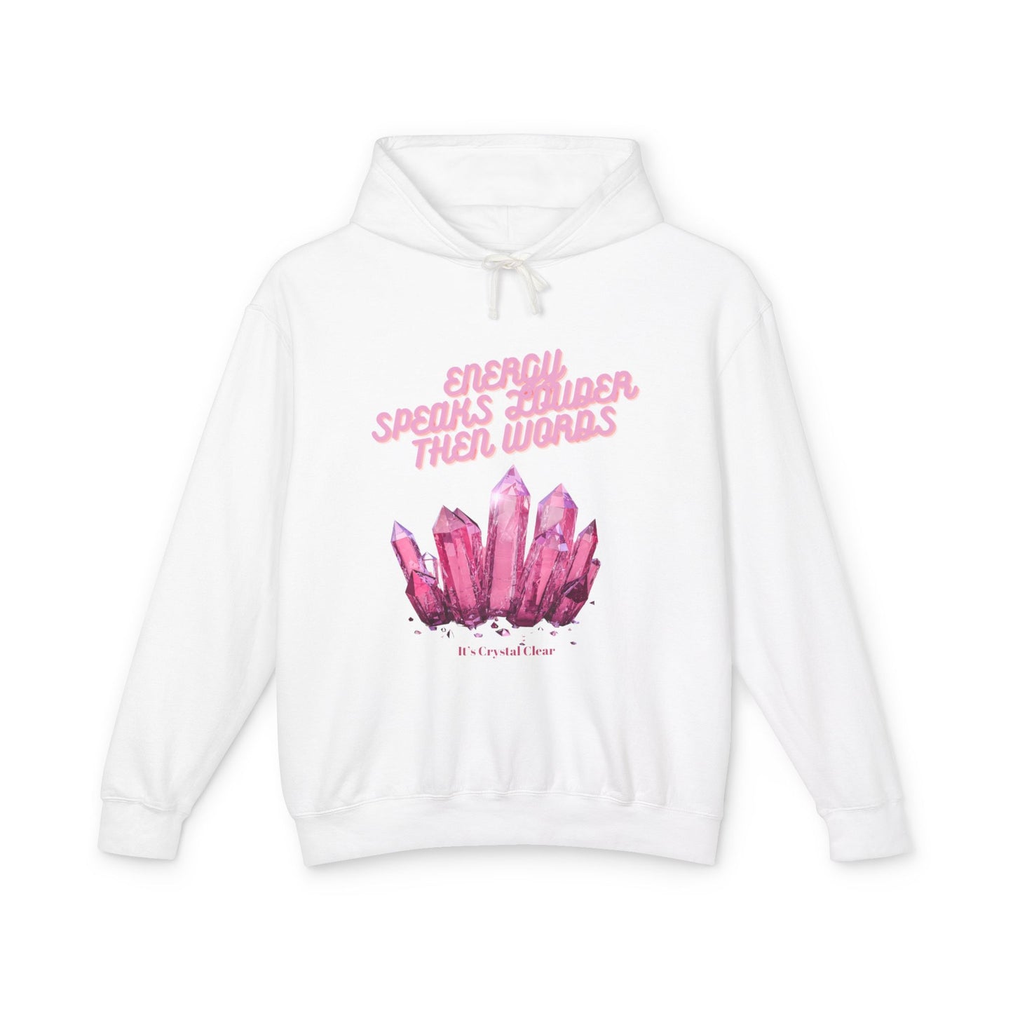 Energy Speaks Louder Then Words Hoodie
