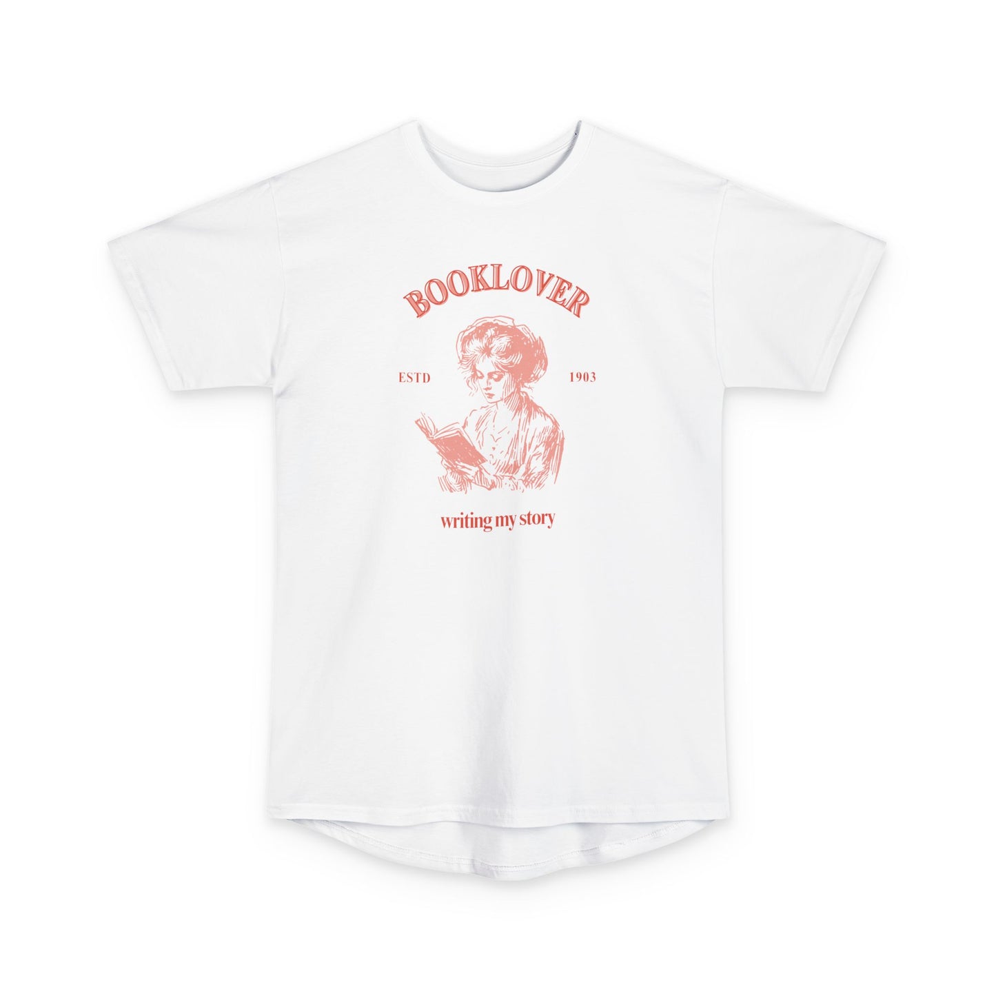 Booklover Long Body Urban Tee