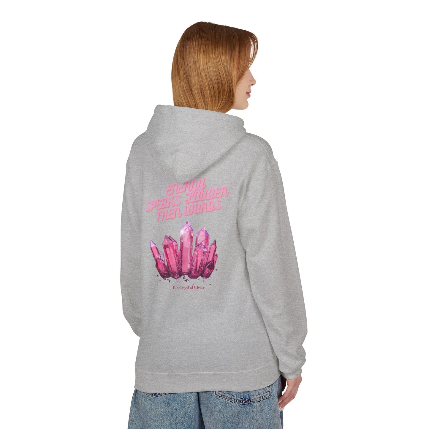 Energy Speaks Louder Than Words Hoodie
