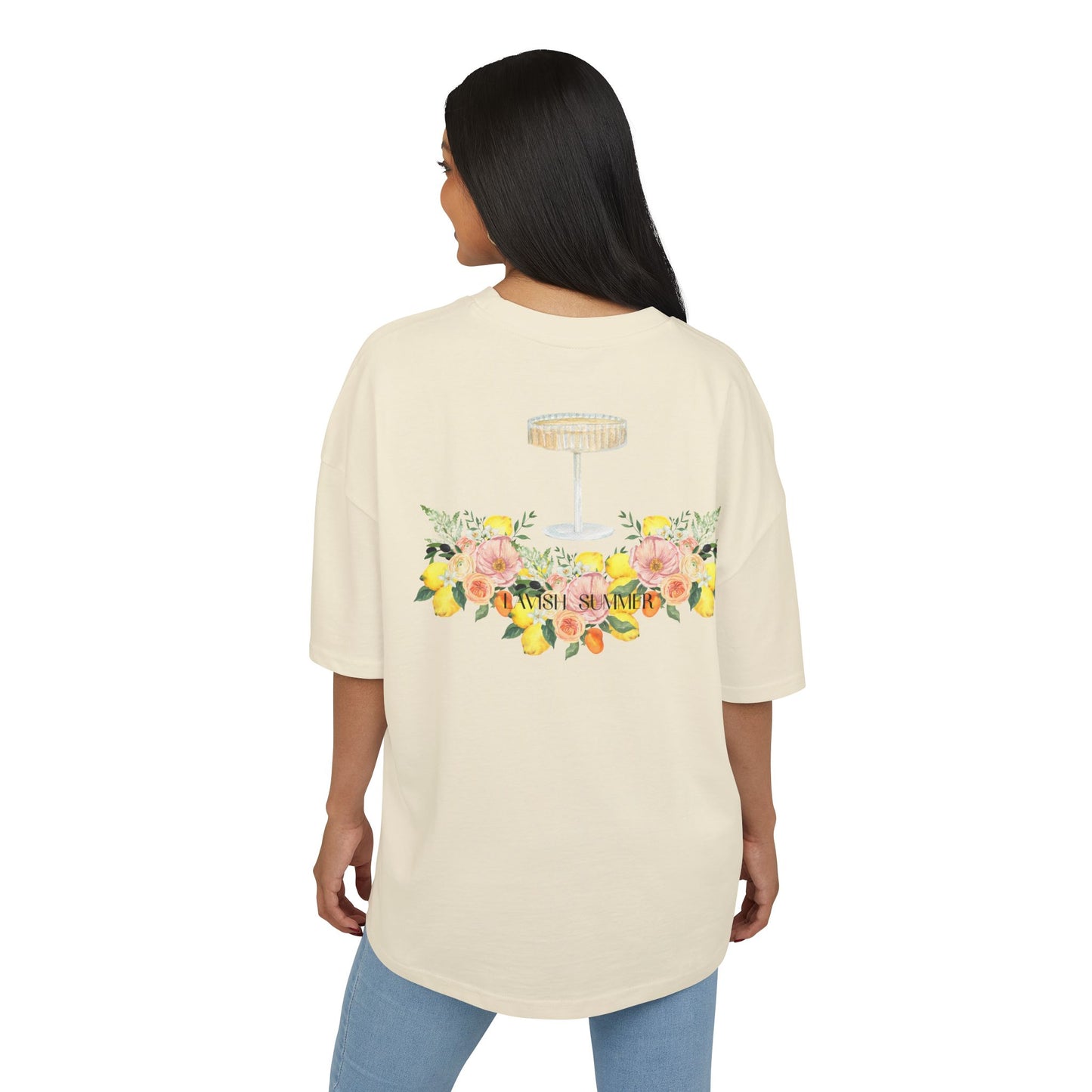 Lavish Lemon Champagne - Box Tee