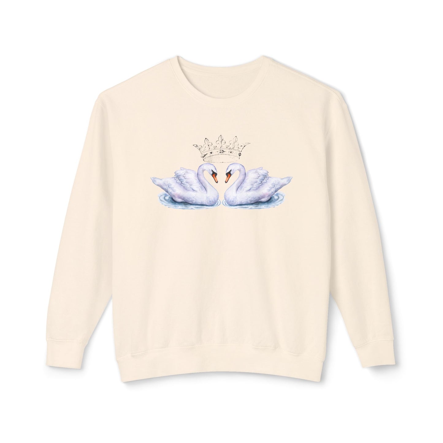 Elegant Swan Quote Sweatshirt - Soft & Strong Lightweight Crewneck