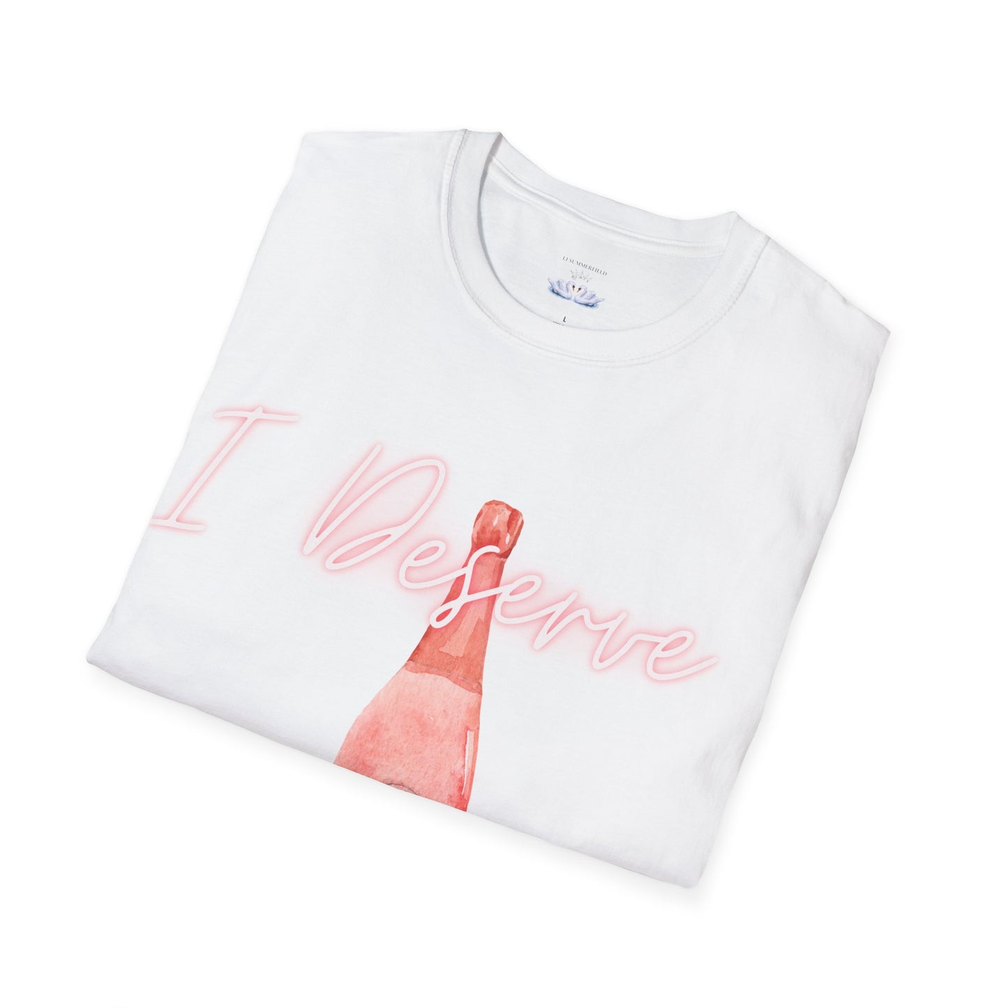 Softstyle T-Shirt 'I Deserve a Break' - Unisex