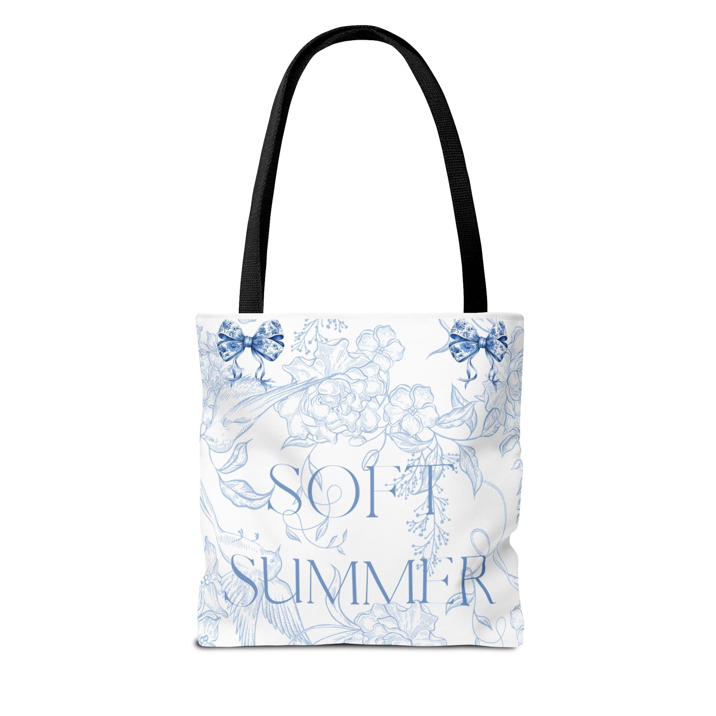 Soft Summer Floral Tote Bag - Stylish & Functional for Any Occasion