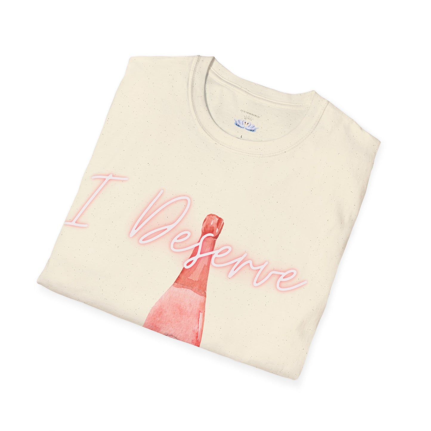 Softstyle T-Shirt 'I Deserve a Break' - Unisex