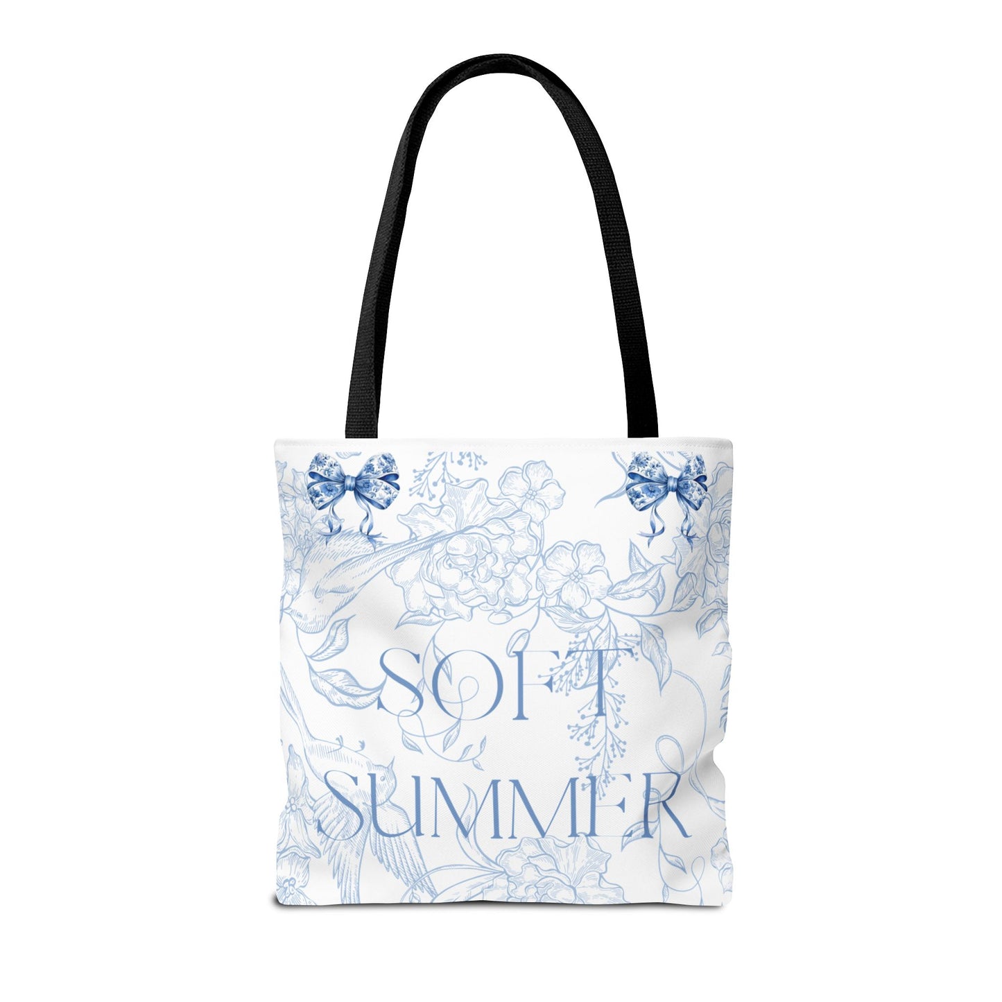 Soft Summer Floral Tote Bag - Stylish & Functional for Any Occasion