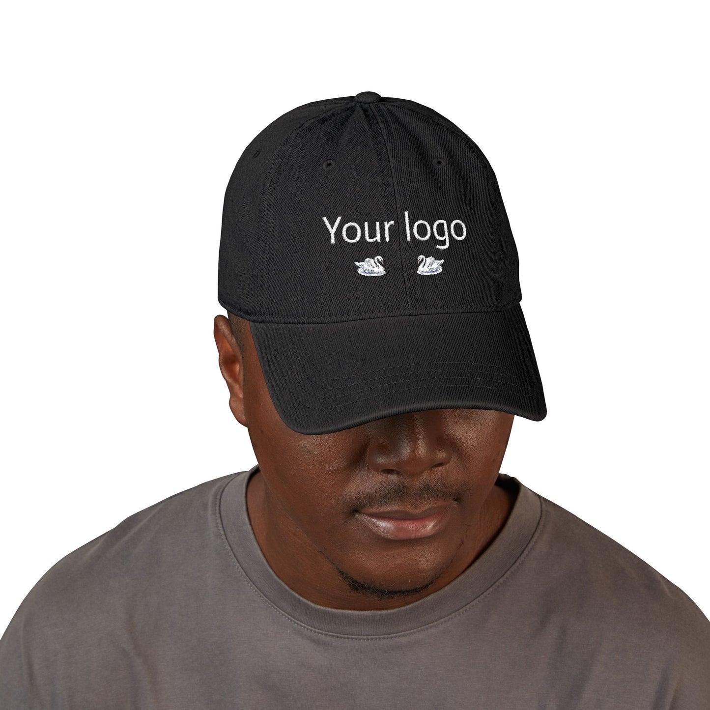Custom Embroidered Denim Hat | Trendy Adjustable Cap for Everyday Wear, Fashion Accessory, Gift for Him/Her, Personalized Headwear