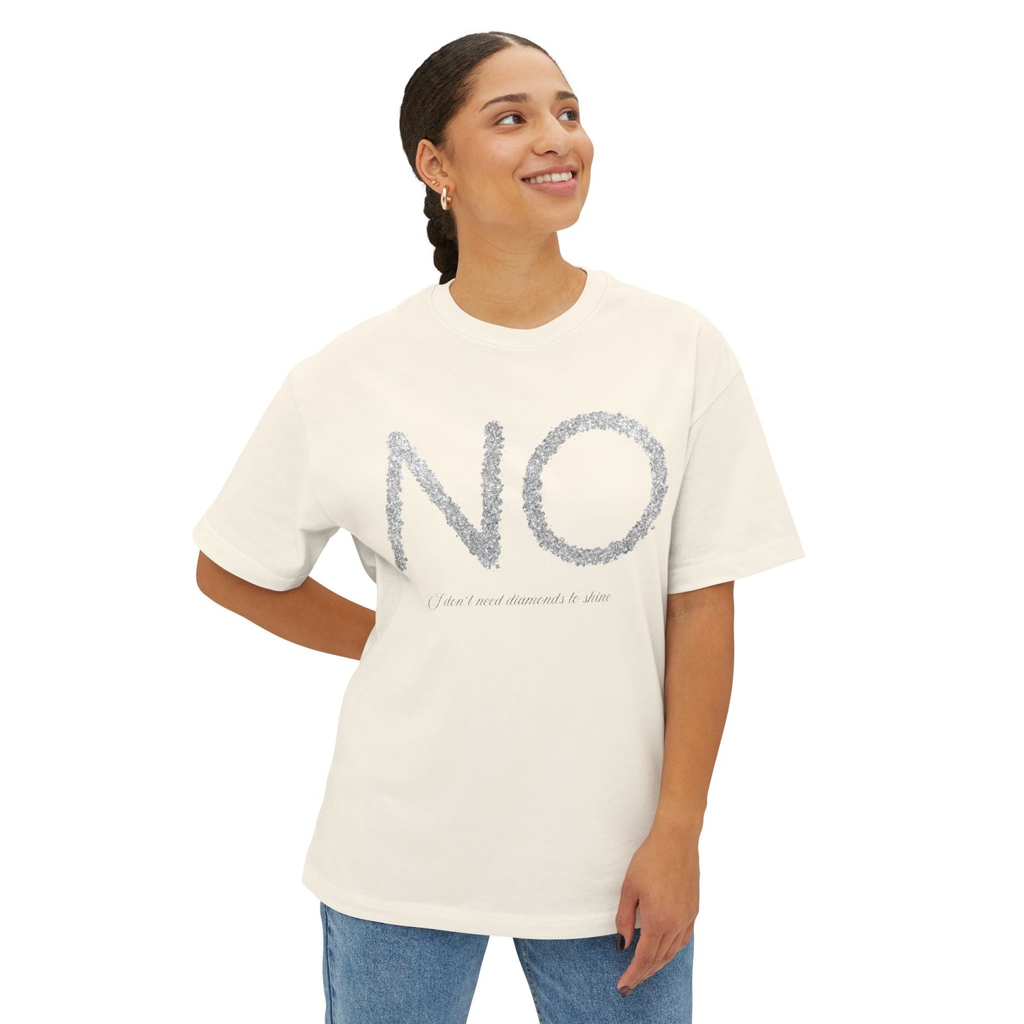'I don't need diamonds' T