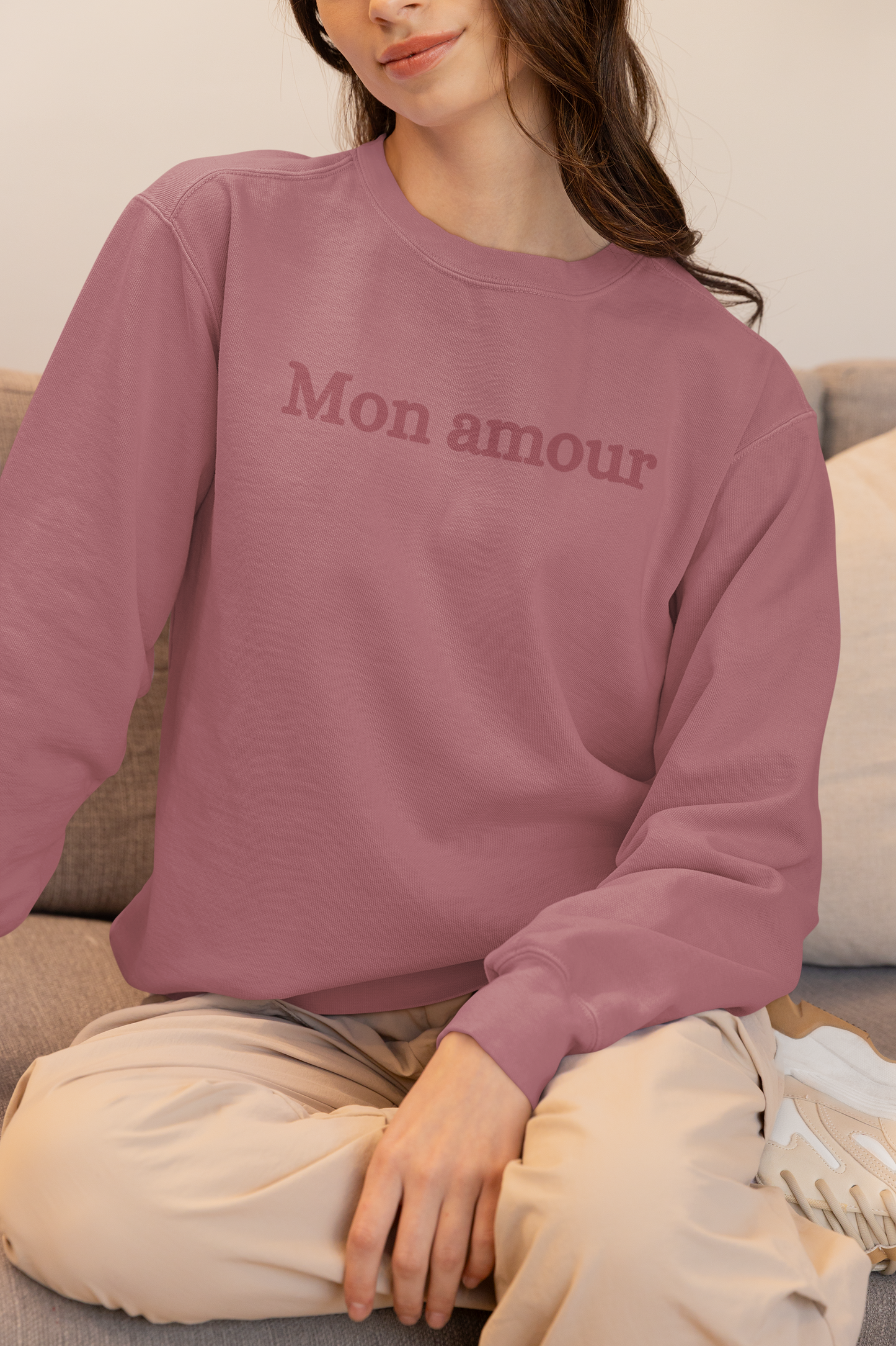 Coquette Sweatshirt- Mon Amour