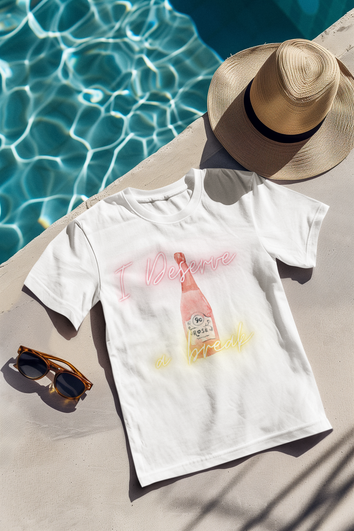 Softstyle T-Shirt 'I Deserve a Break' - Unisex