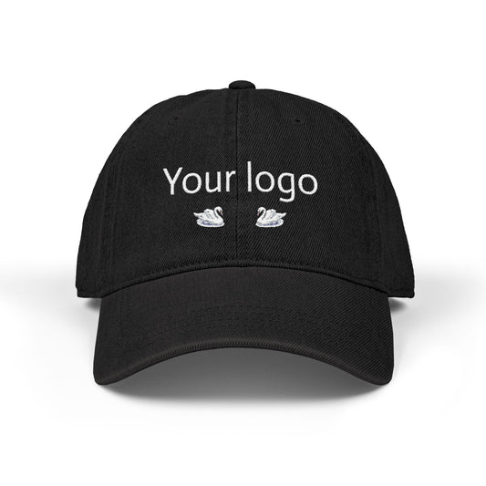 Custom Embroidered Denim Hat | Trendy Adjustable Cap for Everyday Wear, Fashion Accessory, Gift for Him/Her, Personalized Headwear