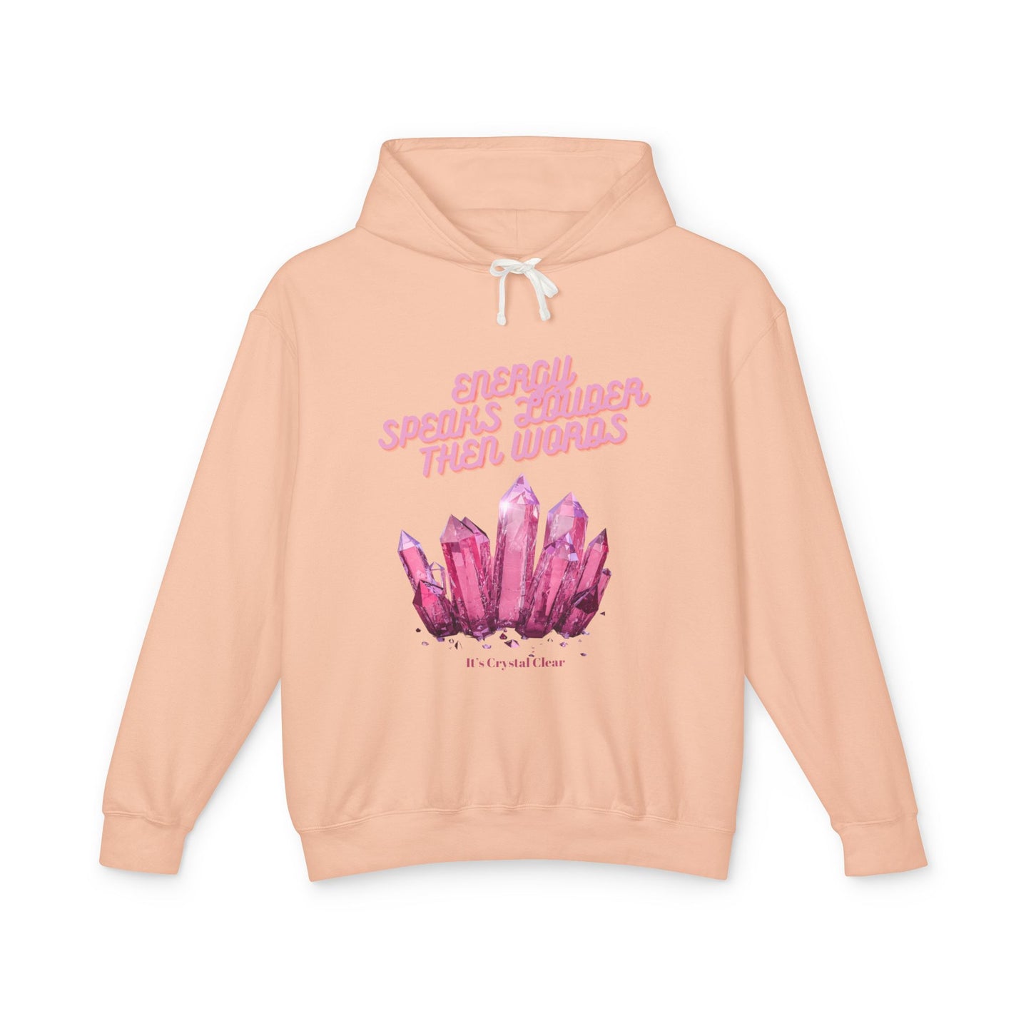 Energy Speaks Louder Then Words Hoodie