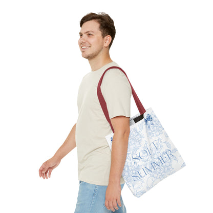 Soft Summer Floral Tote Bag - Stylish & Functional for Any Occasion