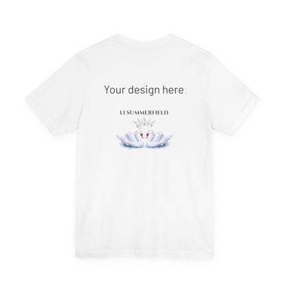 Custom Unisex Jersey Tee - Personalized Graphic Tee, Gifts for Him, Gifts for Her, Class Reunion Shirt, Event Merchandise
