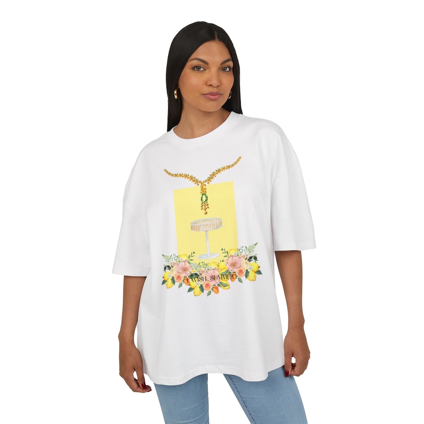 Lavish Lemon Champagne - Box Tee
