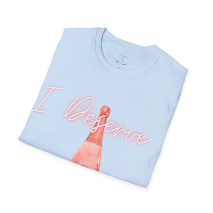 Softstyle T-Shirt 'I Deserve a Break' - Unisex