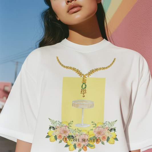 LAVISH Lemon Champagne T-Shirt