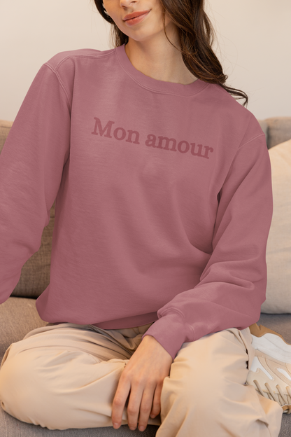Coquette Sweatshirt- Mon Amour