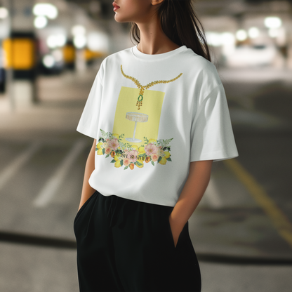 Lavish Lemon Champagne - Box Tee
